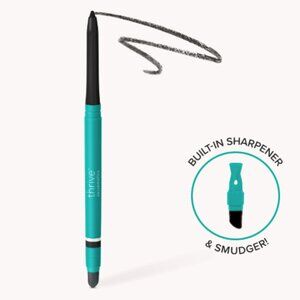 NIB Thrive Causemetics Infinity Waterproof Eyeliner Lauren (Black Matte) 0.01 oz